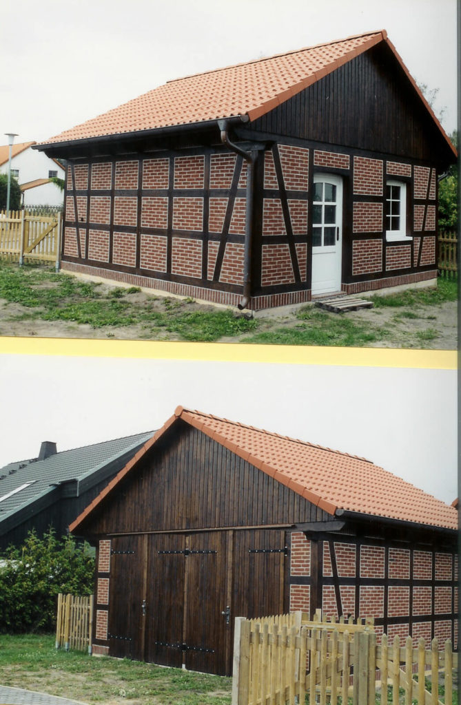Garagen - Fachwerk- Nebengebäude