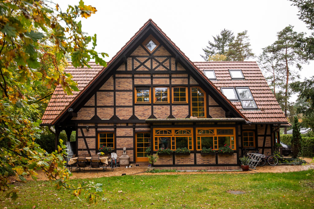 traditionelles fachwerk landhaus haus 5 schmeling fachwerk groesser 45 grad dach